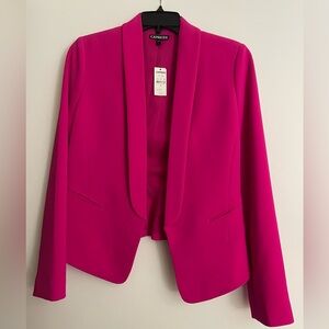 NWT Express Neon Pink Blazer